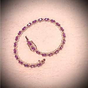Amethyst bracelet